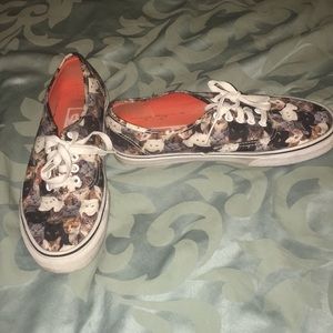 Unique Cat Vans Sneakers